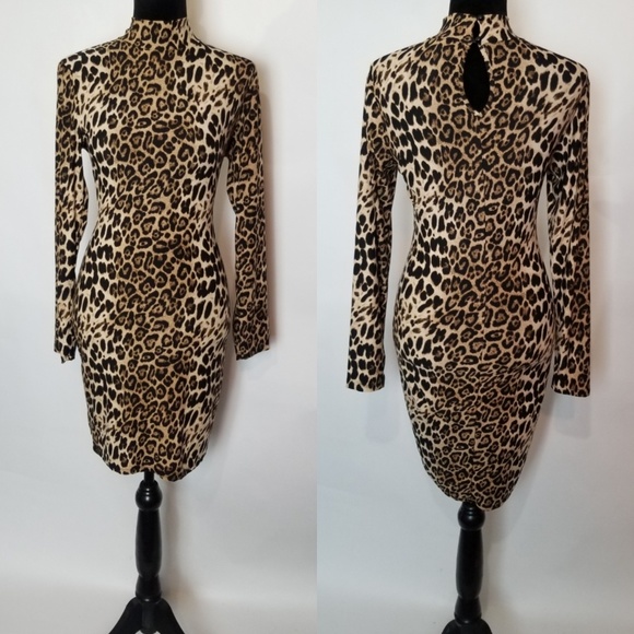 Leopard Bodycon Dress - Picture 7 of 7